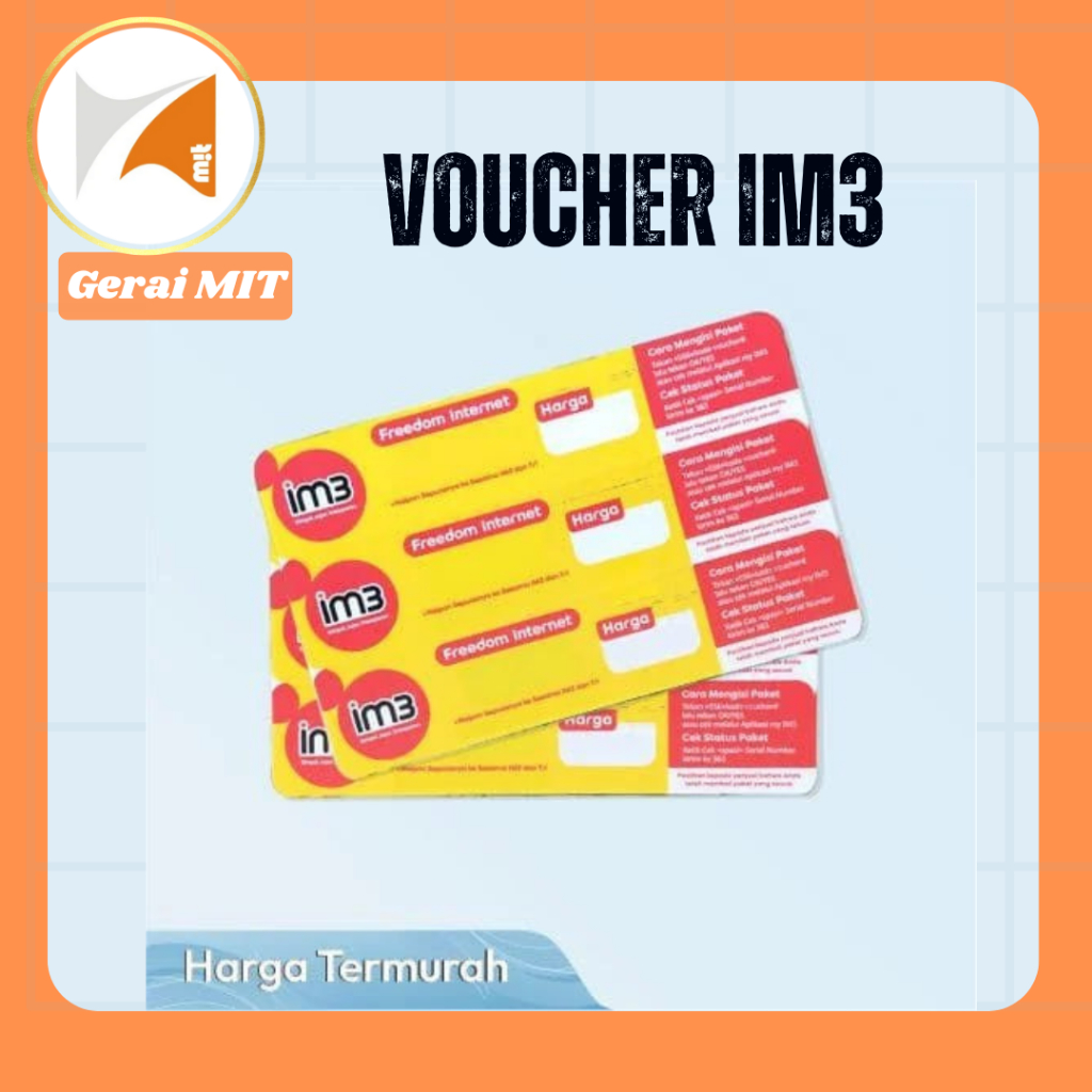 Voucher Kuota Indosat IM3 20GB Unli / 35GB Unli / 40GB Unli