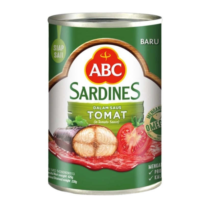 

ABC Sarden Saus Tomat 425 gram