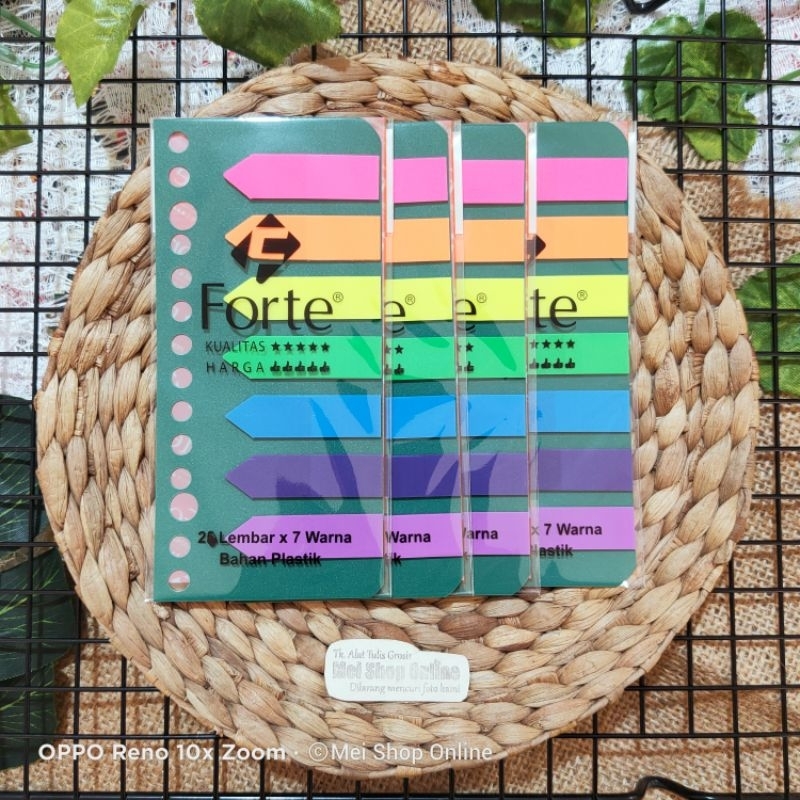 

INDEX MARK,PENANDA/PEMBATAS BUKU MS0001X FORTE