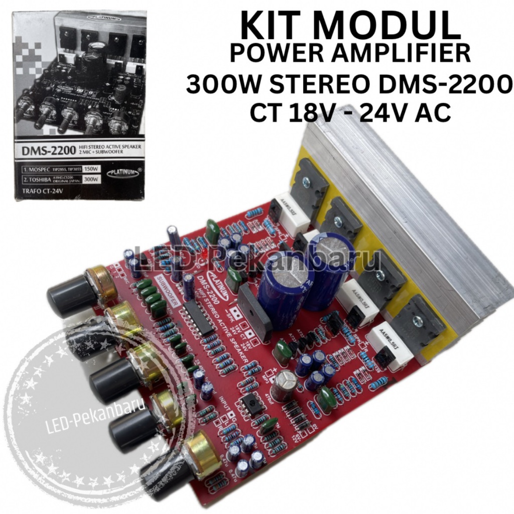 KIT AUDIO MODUL SPEAKER AKTIF 150W STEREO AMPLI RAKITAN SLOT MP3 BLUETOOTH TR FINAL POWER AMPLIFIER 