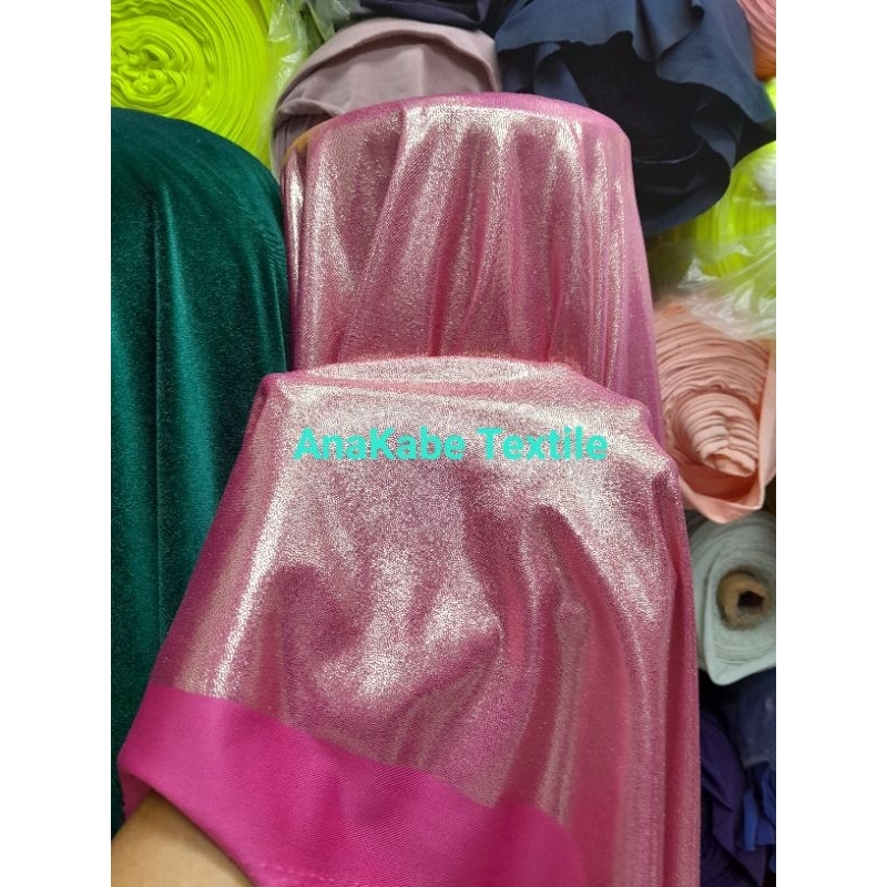 KAIN SPANDEK GLITER /SPANDEK METALIC PREMIUM GARMENT