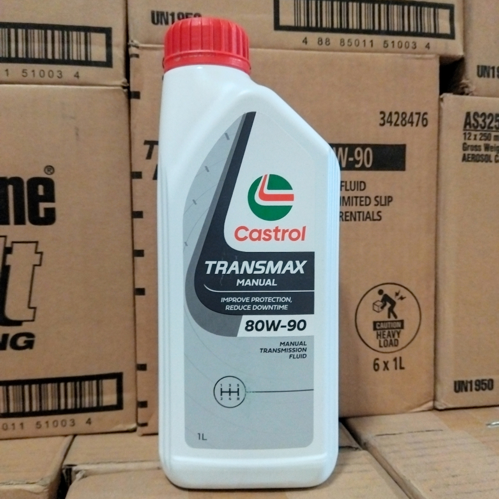 OLI TRANSMISI MANUAL / GARDAN CASTROL MANUAL 80W-90 GL-4 1 LITER