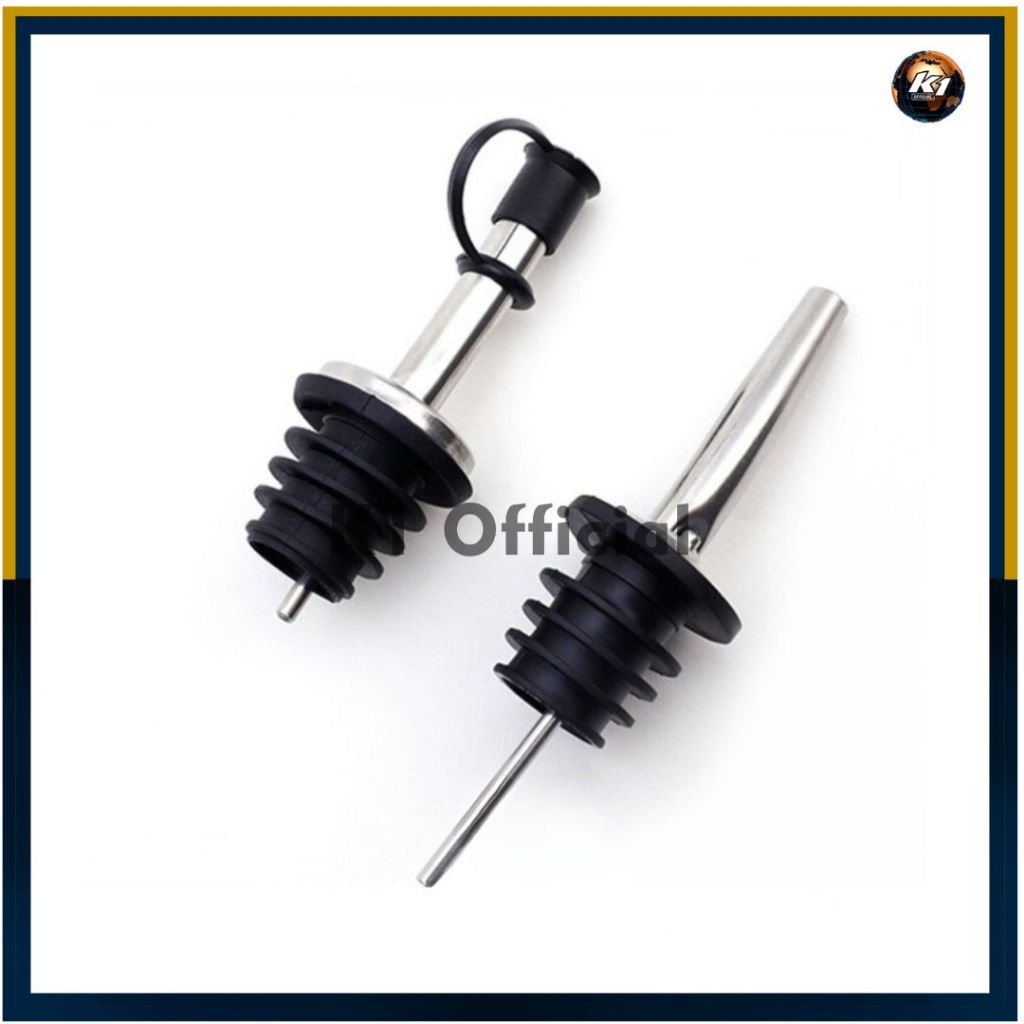 K1 POURER TUTUP BOTOL MULTIFUNGSI BISA COD ANTI KARAT STAINLESS STEEL TUTUP BOTOL MINYAK SIRUP MARJA