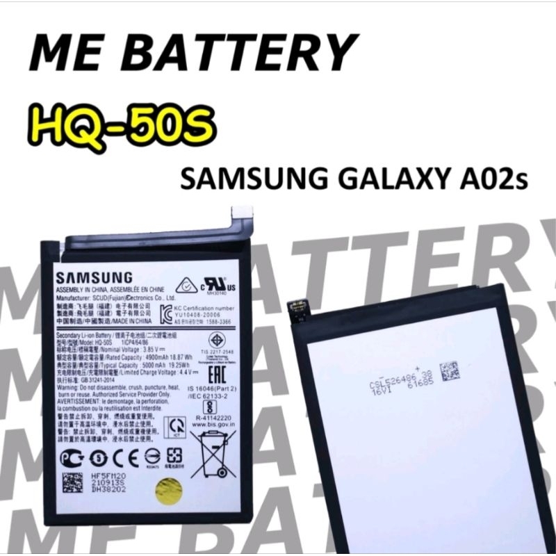 Baterai Samsung Galaxy A02S / A03S HQ-50S