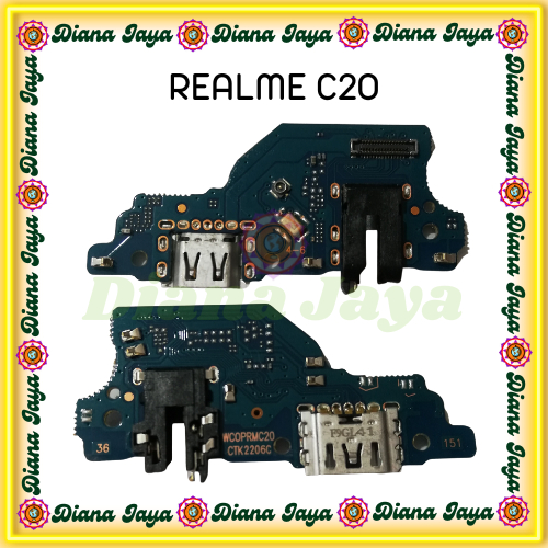 UI Cas / Board Cas / Papan Cas Realme C11-2021 / Realme C20 / Realme C21