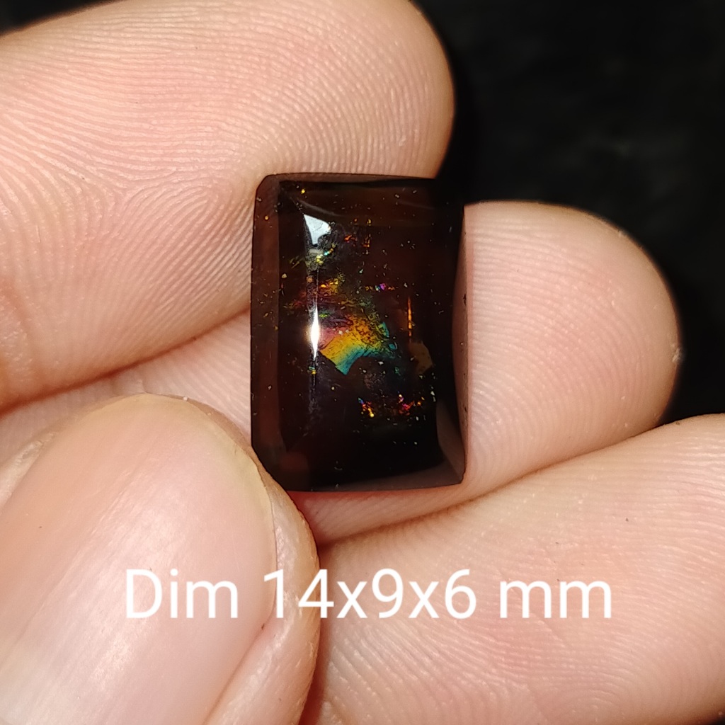 BATU KECUBUNG PELANGI ASLI koleksi lainnya cincin kalimaya Wulung giok opal new akik bacan doko kiny