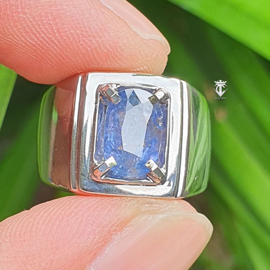 Batu Natural Rare Blue Sapphire Tanga Tanzania No Heat 2.07 Ct GRI Lab