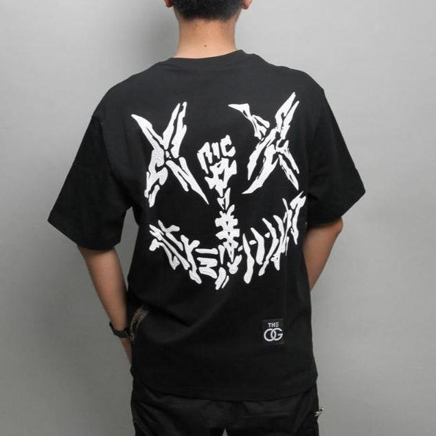 RIC Ricky Is Clown Skull Sigil Joker Smiley T-shirt RickyIsClown Authentic