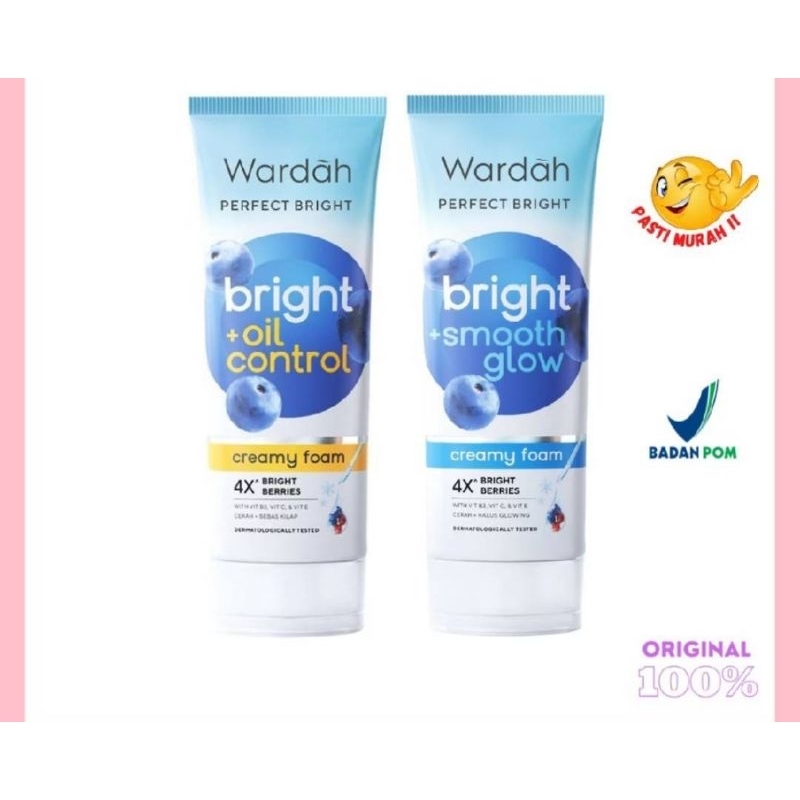 Wardah Perfect Bright Sabun cuci Muka All Variant 100ml