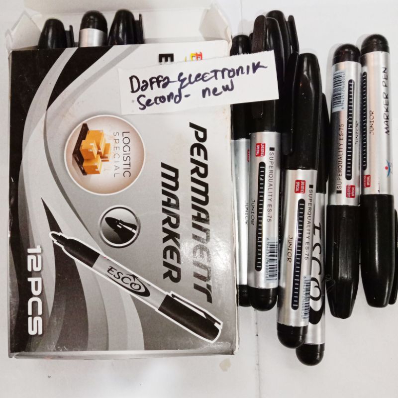 

spidol permanen murah meriah spidol hitam | spidol permanent marker ukuran mini