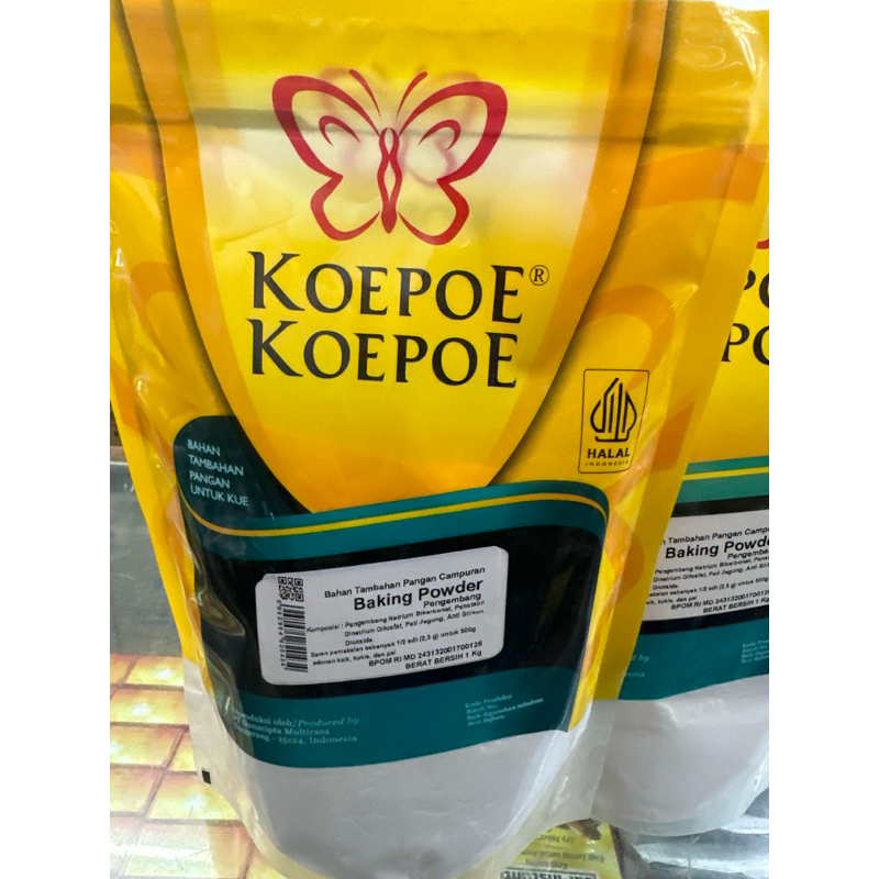 

Baking Powder 1kg Koepoe koepoe