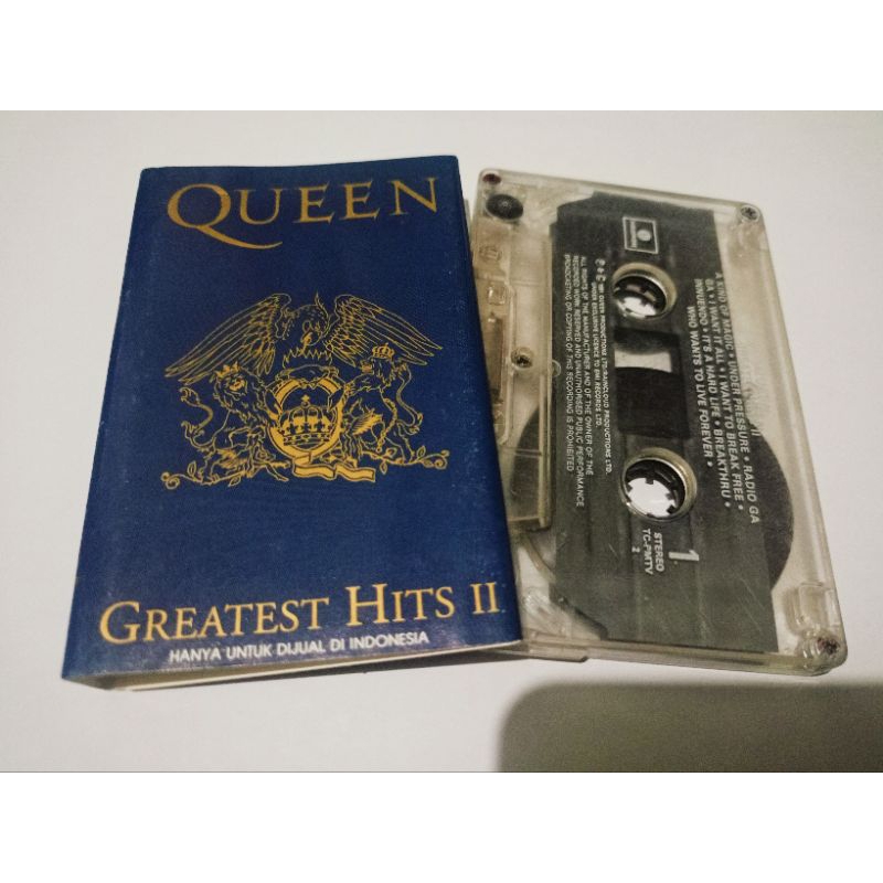 kaset Queen - greatest hits II