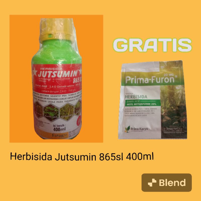Herbisida setara Rodiamin Dimetil Amina Jutsumin 400 ml