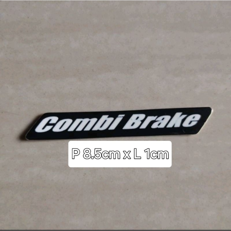 stiker combi brake berkualitas