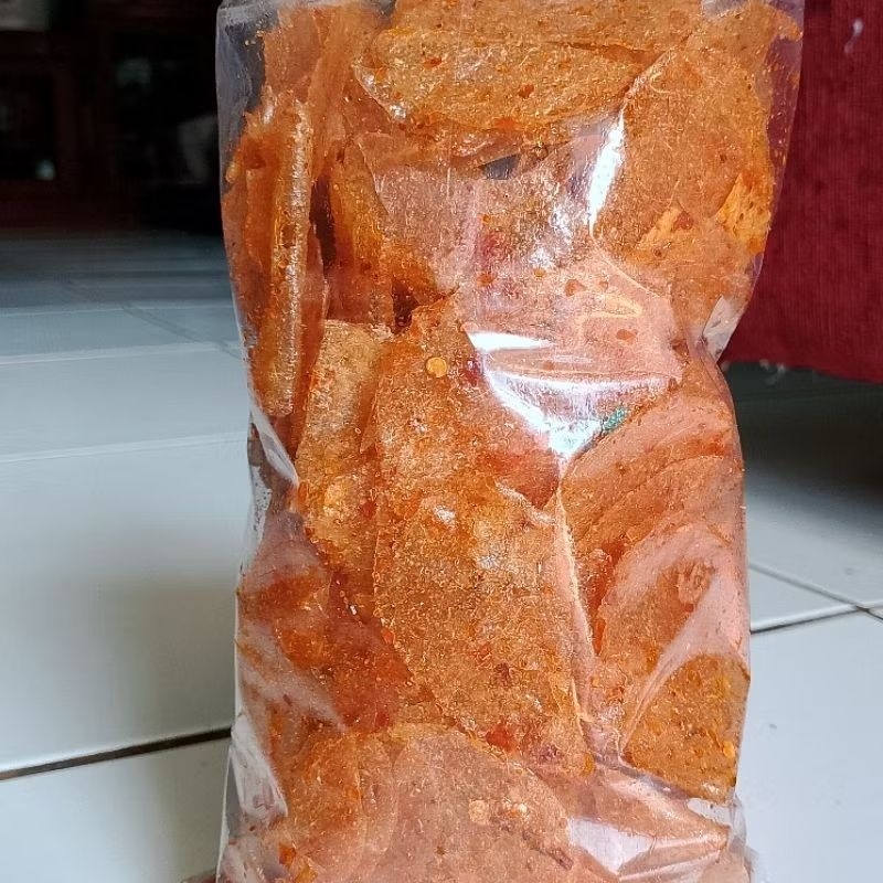 

Keripik Kaca pedas gurih 250g