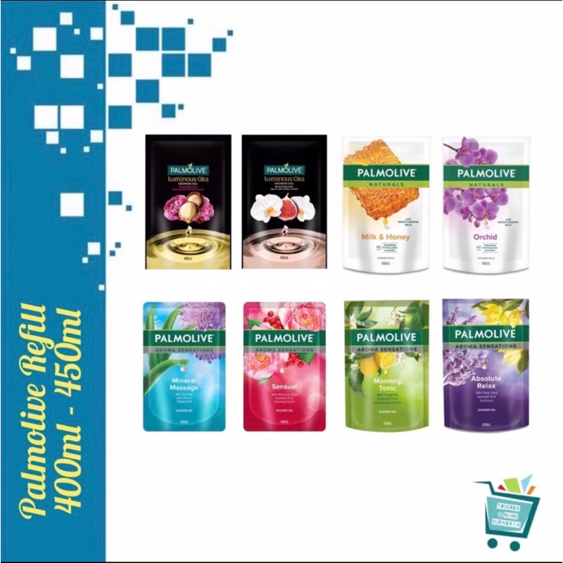 Palmolive Shower Gel Sabun Mandi Cair 450 ml