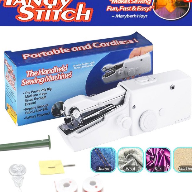 BISA HANDY STITCH Alat Mesin Jahit Tangan Mini Portable Sewing Machine ORI