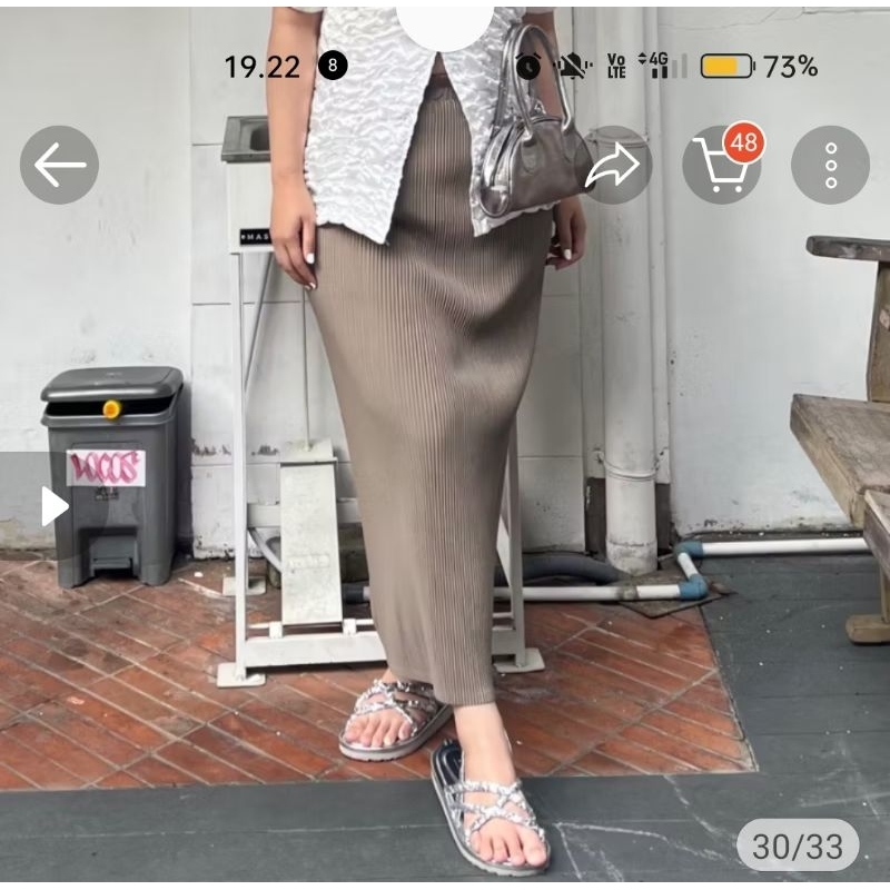 Preloved - Rok Plisket