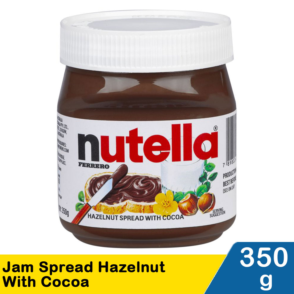 

NUTELLA SPREAD HAZELNUT COCOA 350gr