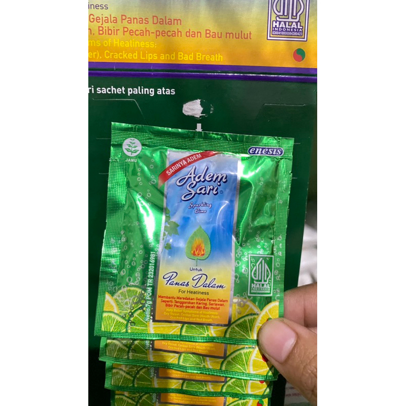 

ADEM SARI SACHET ECER UNTUK PANAS DALAM