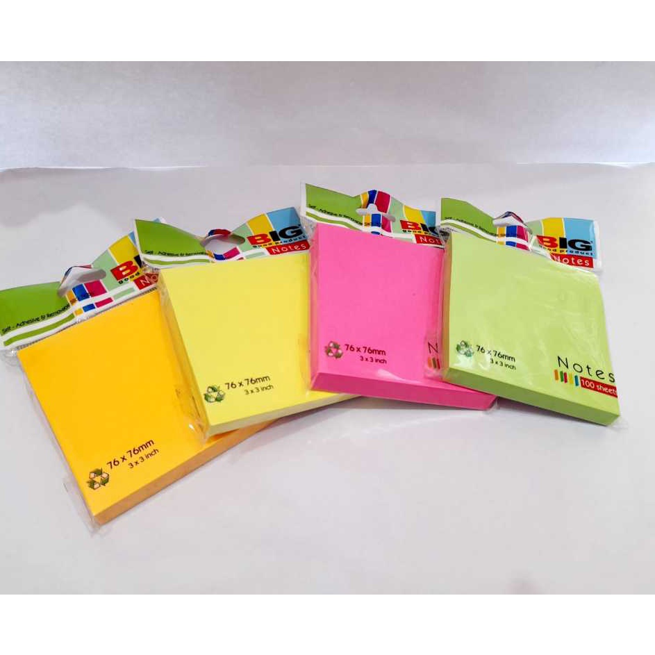 

HANYA DISINI PROMO Sticky Note Polos Memo Stick 1 Sheets Kertas Sticky Notes Tempel Buku Tulis Organizer