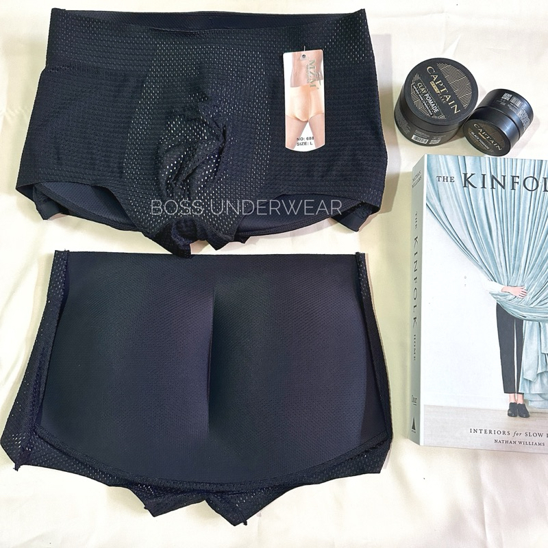 uty Celana busa pantat pria/ busa pantat/ celana busa penambah volume/ celana busa seamless