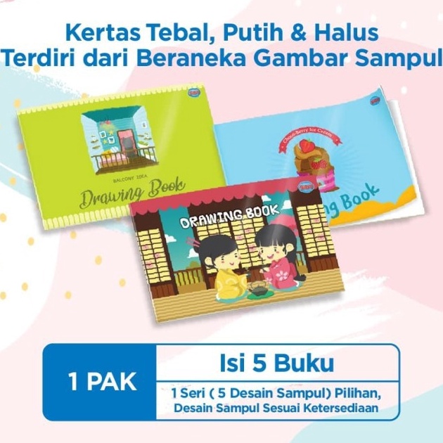 

YUK BELI Buku Gambar Drawing Book A3 Sidu 1pcs