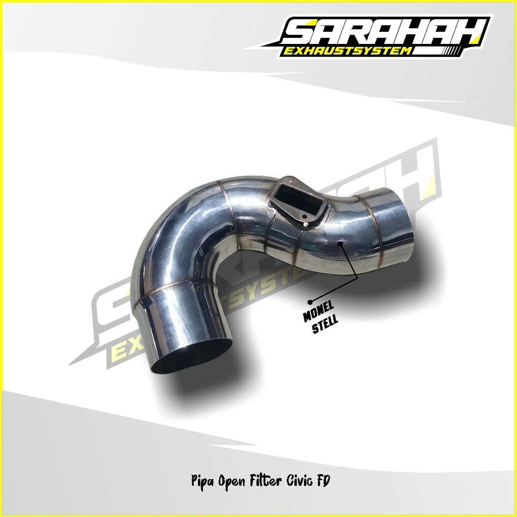 Pipa Open Filter Civic FD - Sarahah Exhaust