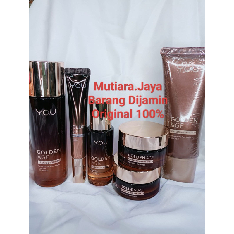 1 SET PAKET LENGKAP YOU NEW Golden Age Special Glowing Complete Bundle