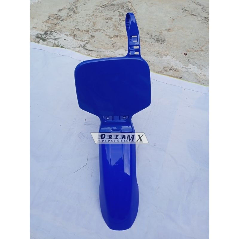 Spakbor depan Yz 85 lama dan Papan nomor Yz85 old