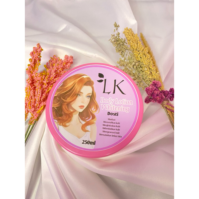 LK body lotion Handbod Whitening 250gr / handbody pemutih / pemutih badan
