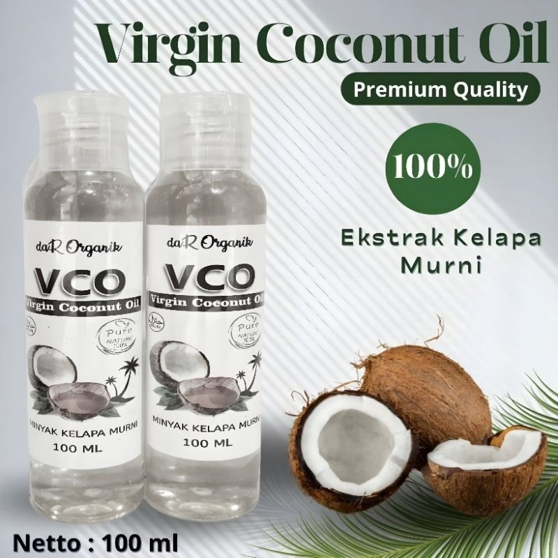 

minyak kelapa murni 100ml VCO virgin coconut oil