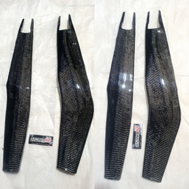cover arm cbr 250rr carbon kevlar CBR250RR tutup arm karbon