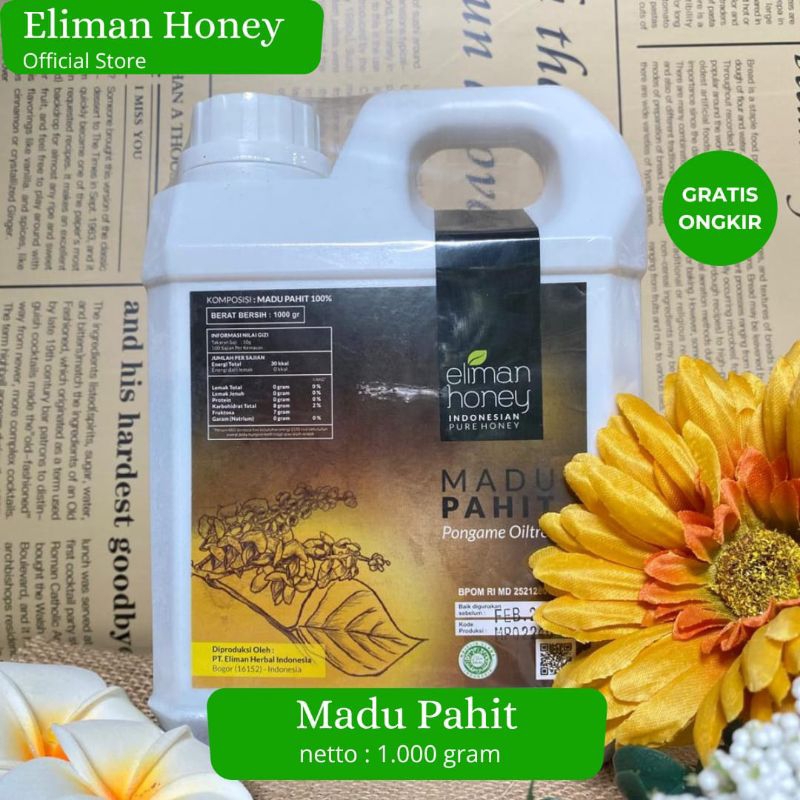 

Madu Pahit 1kg Eliman