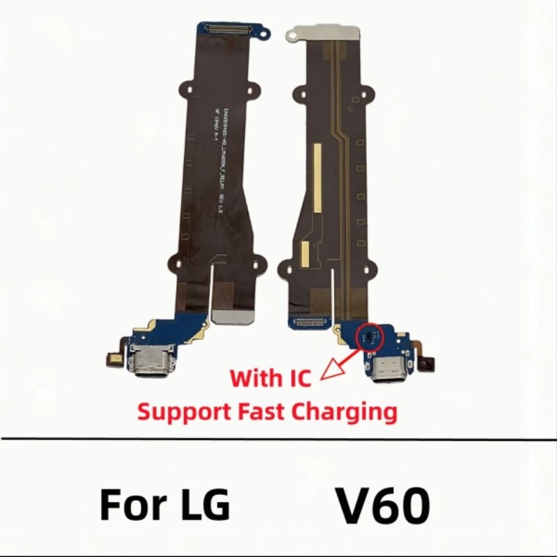 Fleksibel konektor charger cas original LG V60 thinq flexible board