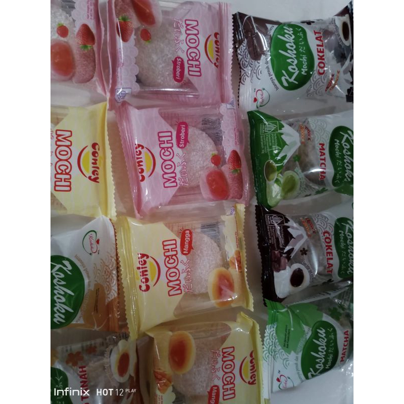 

mochi viral isi 30 pcs aneka rasa cemilan ke kinian