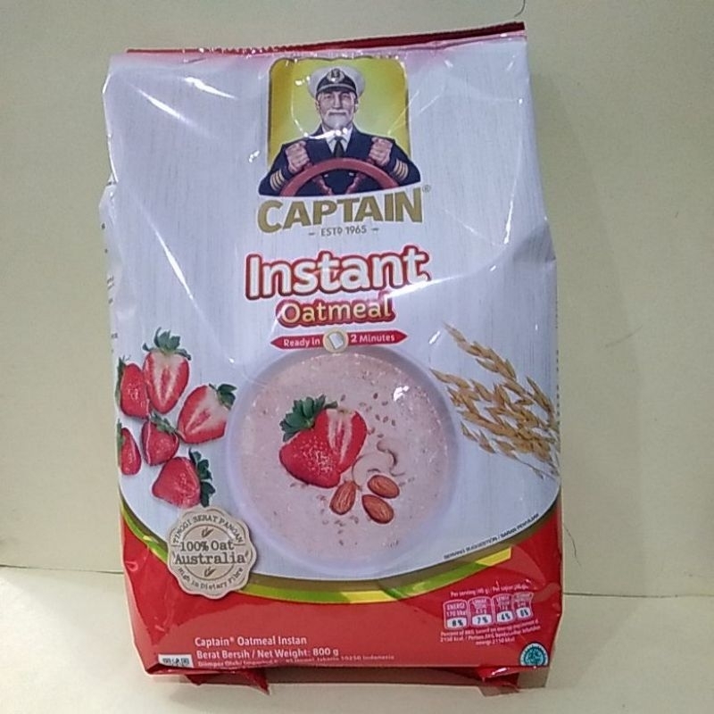 

Captain Oat Instant OatMeal 800 gr