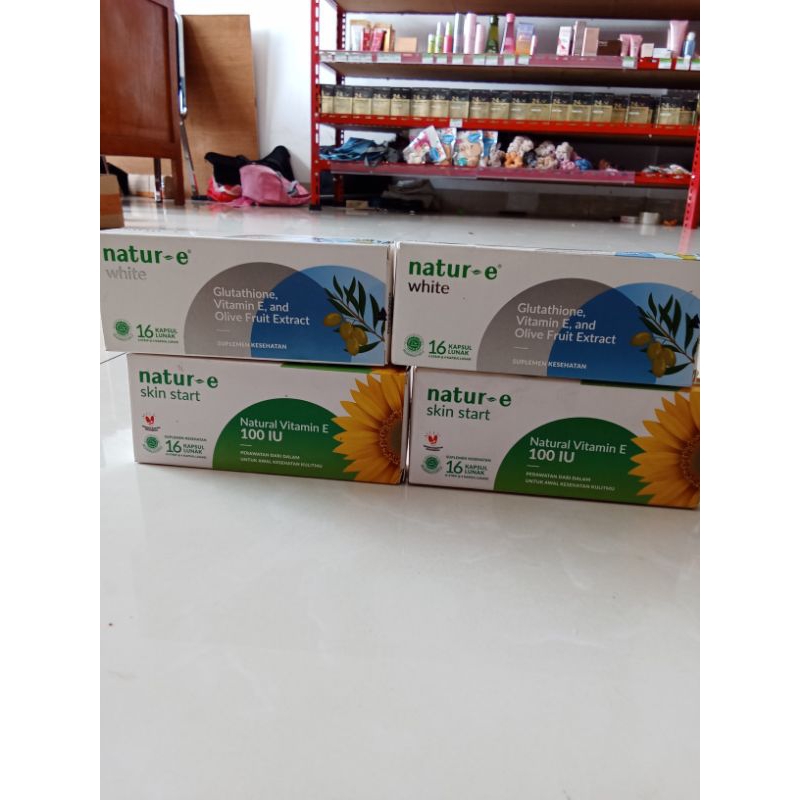 NATUR-E Vitamin Soft Capsule Natur E White 100|U 300|U Advanced