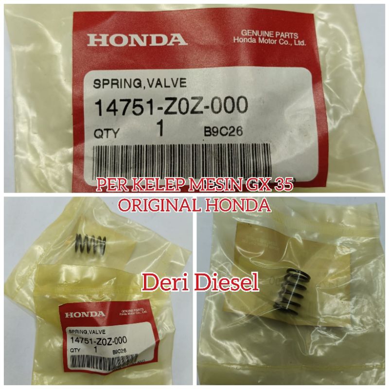per kelem mesin honda GX 35 valve sepring mesin gx 35 ASLI HONDA
