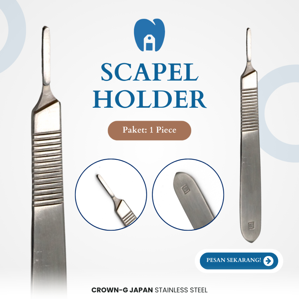 Dental Scalpel Holder/ Scalpel Blade / Bisturi Holder Crown-G
