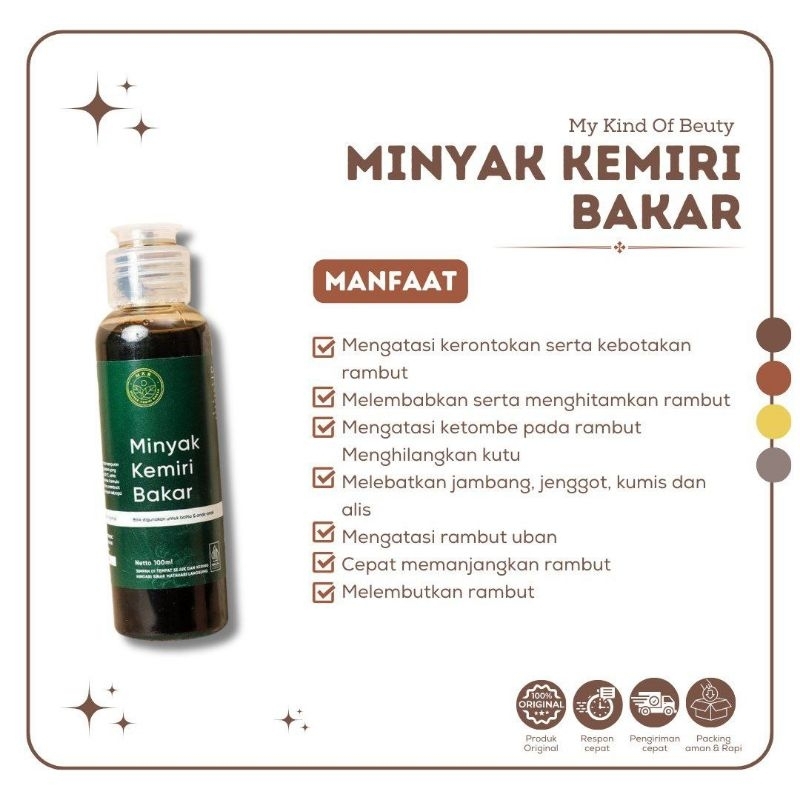 MINYAK KEMIRI BAKAR BALI (MKB)