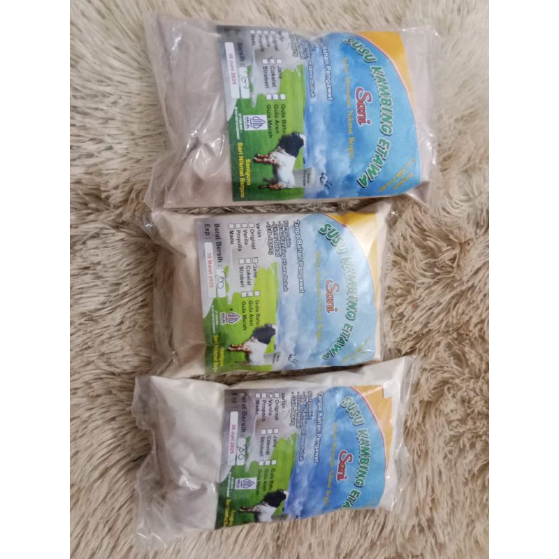 

Susu kambing etawa 200gr