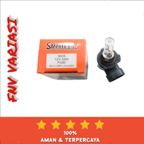 Lampu Bohlam HB3 Stanlee Star 9005 6051