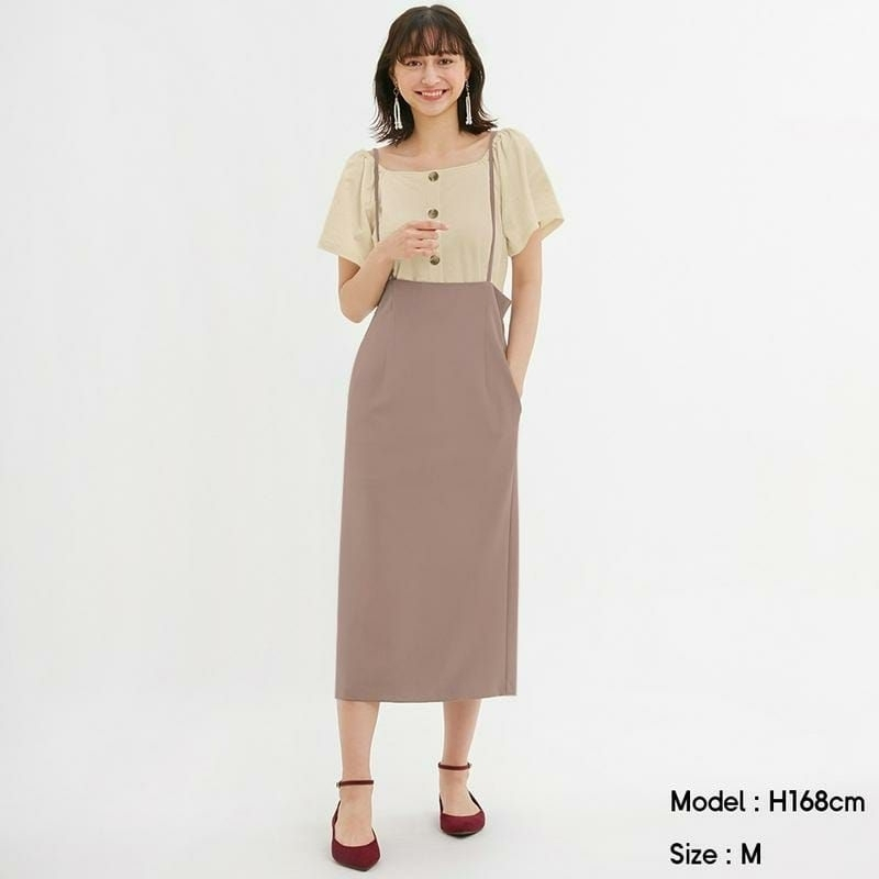 Overall Skirt by GU Uniqlo - Jumpsuit/Overall Wanita
