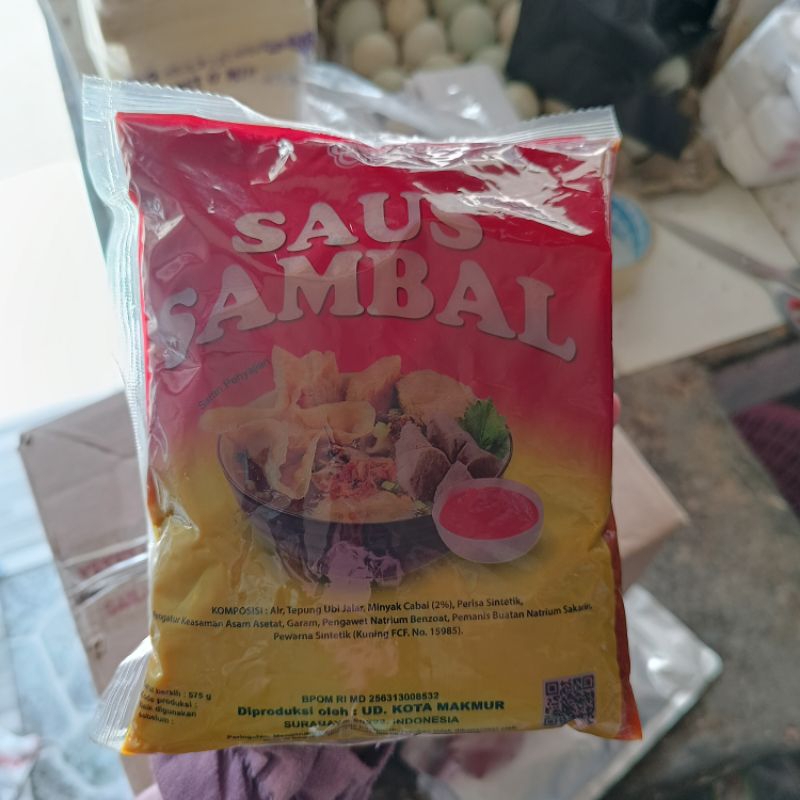 

Saus sambal cap KM (575 g)