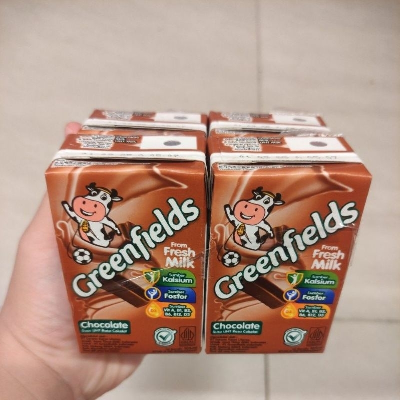 

GREENFIELDS SUSU UHT COKLAT/CHOCOLATE (4pcs x 105mL)