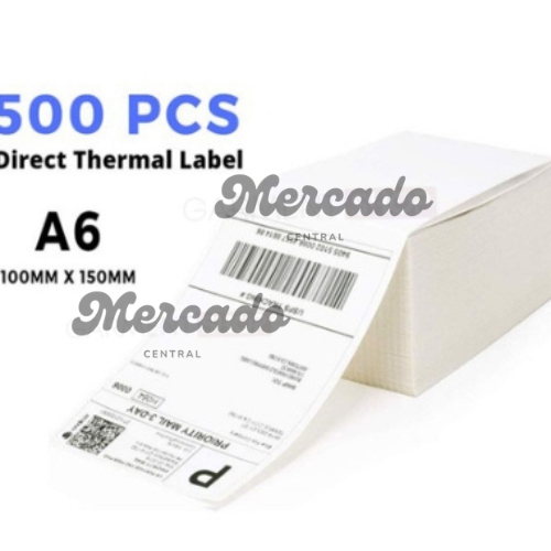 

Kertas Label Stiker Barcode Resi Paket Thermal Anti Luntur 500 Pcs Anti Air Waterproof