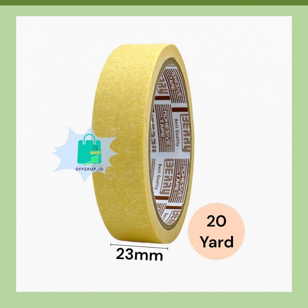 

SELOTIP KERTAS BERRY TAPE 23MM 48MM PANJANG 20 YARD