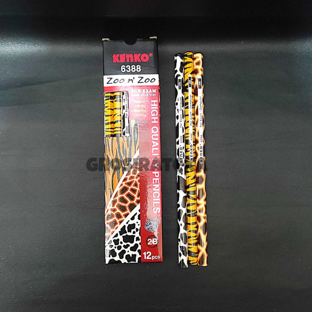 

PENSIL, PENCIL ZOO N ZOO 6388 2B KENKO