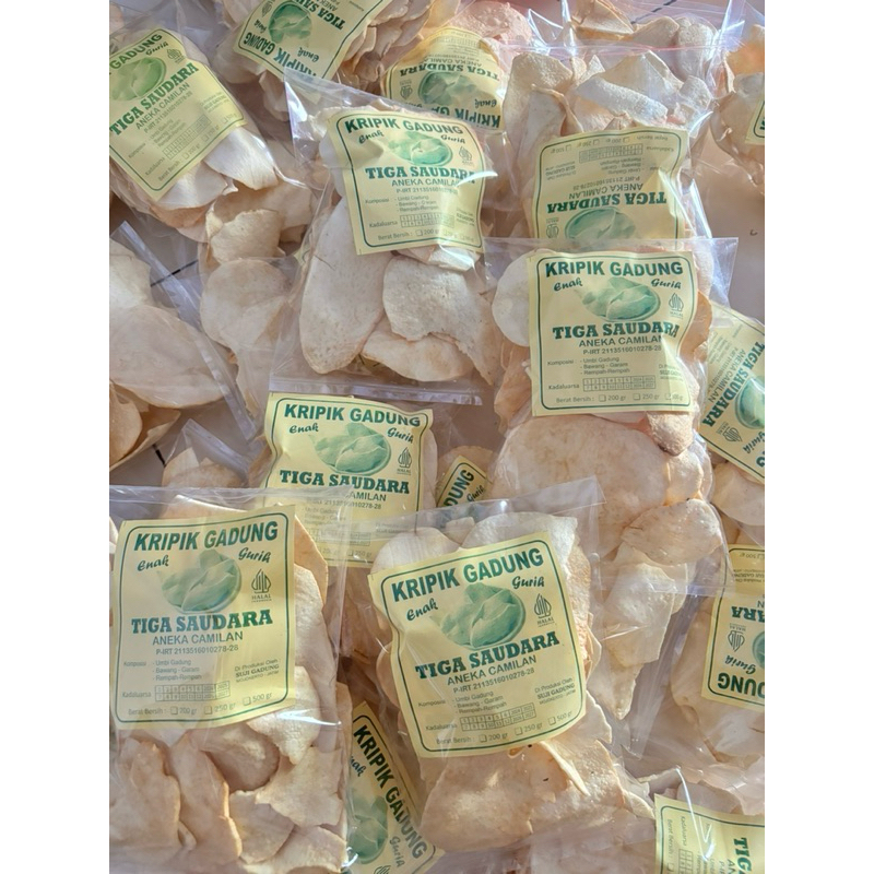 

keripik gadung matang